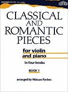 Classical and Romantic Pieces Book 1 Violin and Piano cover